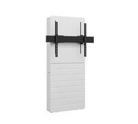 Hagor CON-Line® W Lift Support multimédia au sol avec système de levage pour écran de 55 à 75 pouces, réglable en hauteur électriquement