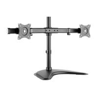 Hagor HA Tablemount FS Dual Support d'écran autonome pour deux écrans de 15 à 27 pouces, réglable en hauteur