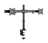 Hagor HA Tablemount KB Dual Support de bureau pour deux écrans de 15 à 27 pouces, réglable en hauteur