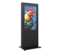 Hagor HP Kiosk 46″ FS Borne d'intérieur pour installation autonome | support simple | format portrait | taille de l'écran : 46 pouces