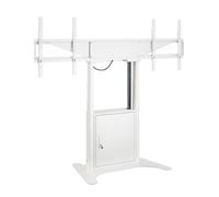 Hagor HP Twin Lift M-DW système de levage mobile, électrique et motorisé, réglable en hauteur, pour deux écrans placés côte à côte (side-by-side)