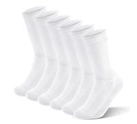 HAGOT 6 Paires Chaussettes Cyclisme Homme, Chaussettes Vélo sur Route et VTT, Chaussette Running Coton Respirantes, Unisexe
