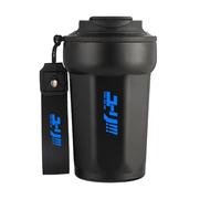 HAGRDBC Yuri!!! o-n Ice Tasse de voyages 05 litre avec isolation, Double structure en couche vide + acier inoxydable 316, Idéale pour Enfant, Adulte(Black)