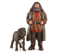 Schleich Figurine Hagrid et Crockdur – Personnages de l'univers Harry Potter – Dès 6 ans – 42638
