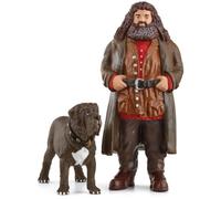 Hagrid et Crockdur, Figurine de l'univers Harry Potter, pour enfants des 6 ans, 8 x 11,5 x 13 cm - schleich 42638 WIZARDING WORLD