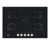 Hotpoint HAGS 72S BK Noir Intégré 73 cm Gaz 4 zones