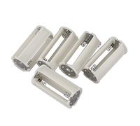 Hagsnec Connecteur série cylindrique 3 x 1,5 V AA Batterie Support en plastique 5 pièces