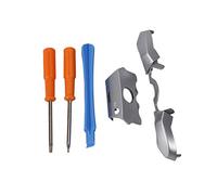 Hagsnec Couleur Argent 3.5Mm Port Chrome Lb Rb Pare-Chocs Déclencheur Bouton De Remplacement Pour One Elite Contrôleur Lb Rb