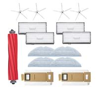 Hagsnec Ensemble de pièces principales buste côtés brosses et filtres pour pièces d'aspirateur S7 T7S T7 Plus