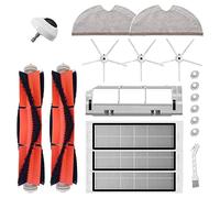 Hagsnec Filtre Hepa principal roue de brosse latérale pour pièces d'aspirateur E5 E6 E20 E25 E35 S6 S5 S50 S51