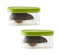 Hagsnec Lot de 2 boîtes de conservation pour avocat, avocat, récipient pour avocat pour garder avocats pendant des jours