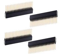 Hagsnec Lot de 4 têtes d'empilage 20 (40 broches) pour B+/ Pi 2/Pi 3
