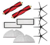 Hagsnec Pièces compatibles avec les aspirateurs robots E4 S6 MaxV S6 Pure S4 Max S5 S5 Max T6 Lot de 12