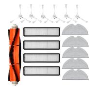 Hagsnec Pièces de rechange Brosse à rouleau Brosses latérales Filtre Compatible avec D9 L10 Pro Robot Aspirateur Accessoires