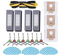 Hagsnec Pièces de rechange Brosse à rouleau Filtre à brosse latérale pour aspirateur robot T8 T8max N8 Pro Accessoires