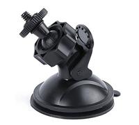 Hagsnec Support de Pare-Brise Support de Ventouse de Voiture pour l'Enregistreur de Conduite et Le Camera - Noir