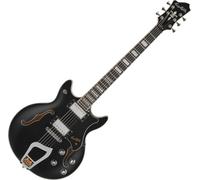Hagstrom Alvar Black Guitare semi-acoustique