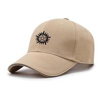 HAGTBFRC Casquette Homme Classic Baseball super.natur-al, Chapeau Trucker Unisexe Décontracté, Casquettes de Trucker Réglable pour Les Activités de Plein, Sun(Khaki)