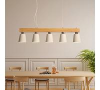 HAGTRB Chandelier à Anneau LED Moderne, Pendentif de Style Japonais 1 lumière, lumière contemporaine Rond et Plafond dimmable pour îlot de Cuisine, Salon, Salle à Manger -w 50x50x6cm (20x20x2inch)