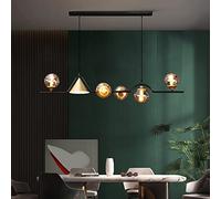 HAGTRB Chandelier à Anneau LED Moderne, Pendentif de Style Japonais 1 lumière, lumière contemporaine Rond et Plafond dimmable pour îlot de Cuisine, Salon, Salle à Manger -w 50x50x6cm (20x20x2inch)