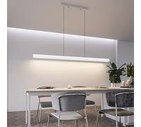 HAGTRB Chandelier à Anneau LED Moderne, Pendentif de Style Japonais 1 lumière, lumière contemporaine Rond et Plafond dimmable pour îlot de Cuisine, Salon, Salle à Manger -w 50x50x6cm (20x20x2inch)