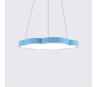 HAGTRB Lustres, Moderne de Forme de Nuage dimmable LED Suspension Suspendue, Room pour Enfants 1 Pendentif Lumineux en Acrylique