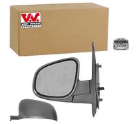 Van Wezel Autoparts Rétroviseur extérieur 4412807 Miroir complet gauche Noir