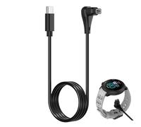 Hahace 1 câble de charge à angle droit compatible avec la montre intelligente Coros PACE 4/Nomad/PACE Pro/APEX 4 (46 mm/42 mm), un câble de charge de rechange de type C pour montre intelligente, (1 m