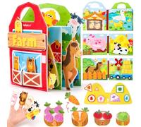 hahaland Jouet Bebe 1 an Busy Board Montessori, 15 en 1 Quiet Book Jouet Enfant 1 2 3 Ans Livre Montessori 0-3 Ans Jeux Montessori, Jouets d'activité et de Développement Cadeau Enfant 1 2 3 Ans