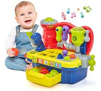 hahaland Jouet d'établi pour Bébé 1 an avec Musique et Lumières