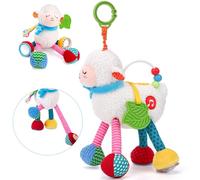 hahaland Jouet Sensoriel Bebe 0-3 6 Mois - Jouet Poussette Bebe mit 4 Musique