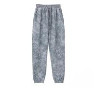 HahaNice Pantalon de jogging pour garçons et filles - Taille élastique - 5 à 14 ans, gris, 13-14 ans