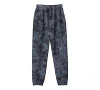 HahaNice Pantalon de jogging pour garçons et filles - Taille élastique - 5 à 14 ans, Noir , 5-6 ans
