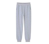 HahaNice Pantalon pour garçons avec taille élastiquée en coton pour jogging pour enfants Bas de survêtement pour garçons 2-12 ans, gris, 4 ans