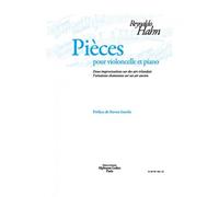 HAHN REYNALDO - PIECES POUR VIOLONCELLE & PIANO