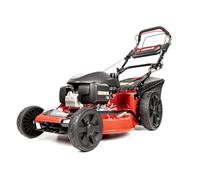 Hahn & Sohn Cedrus Tondeuse à gazon à essence AL - Largeur de coupe autopropulsée - Boîtier en aluminium - Fonction mulching - Panier collecteur de 65 l - Moteur puissant - Éjection arrière - Jardin