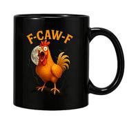 Hahn Tasse à café en céramique, 325 ml, tasse à lait d'Halloween - Pour étude, salon, enseignant, écolier, bureau, restaurant, hôtel, collectionneur, anniversaire, célébration, Noël