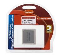 HAHNEL - BATTERIE LI-ION EQUIVALENTE SAMSUNG SLB-0737 - 3,7 V - 710 MAH