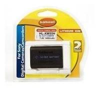 HL-XM55H - Pile pour appareil photo - Li-Ion - 1400 mAh - pour Sony a DSLR-A100, DSLR-A100H, DSLR-A100K, DSLR-A100K Starter Kit, DSLR-A100KB,