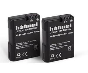 HAHNEL Pack Double Batterie Nikon EN-EL14/14a