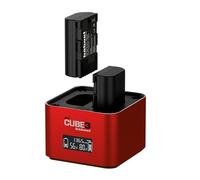 HAHNEL ProCube3 Chargeur compatible avec Canon LP-E6. E6N. E6NH. E6P. LP-E8. LP-E17