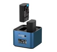 HAHNEL ProCube3 Chargeur compatible avec Panasonic DMW-BLC12. BLF19. BLJ31. BLK-22. BLG10