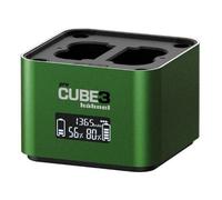 Hähnel Chargeur double ProCube3 Fujifilm pour NP-W126/S et NP-W235 Vert