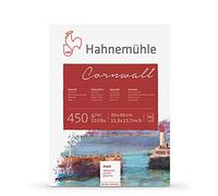 Hahnemühle - Aquarelle bloc - Bloc collé 4 côtés - Cornwall - 30x40cm - 450g/m² - 10 feuilles - Grain fin