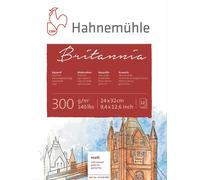 Hahnemühle Bloc d'aquarelle 12 fls. Britannia mat 24x32cm 300g