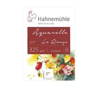 HAHNEMÜHLE BLOC WATERCOLOR LE ROUGE 4L 17x24cm 12 SHEETS 325g