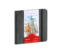 Hahnemühle Cahier aquarelle 200 g/m², grain fin, 30 feuilles, blanc naturel, 14 x 14 cm