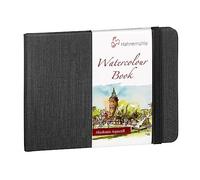 Hahnemühle Cahier aquarelle 200 g/m² Grain fin 30 feuilles Blanc naturel Format A4 paysage