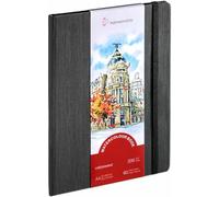 Hahnemühle Cahier d'aquarelle 200 g/m² Grain Fin 30 feuilles Blanc naturel Format portrait A4