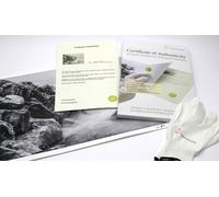 Hahnemühle FineArt – Certificats d'authenticité A4 – 25 feuilles, 50 hologrammes